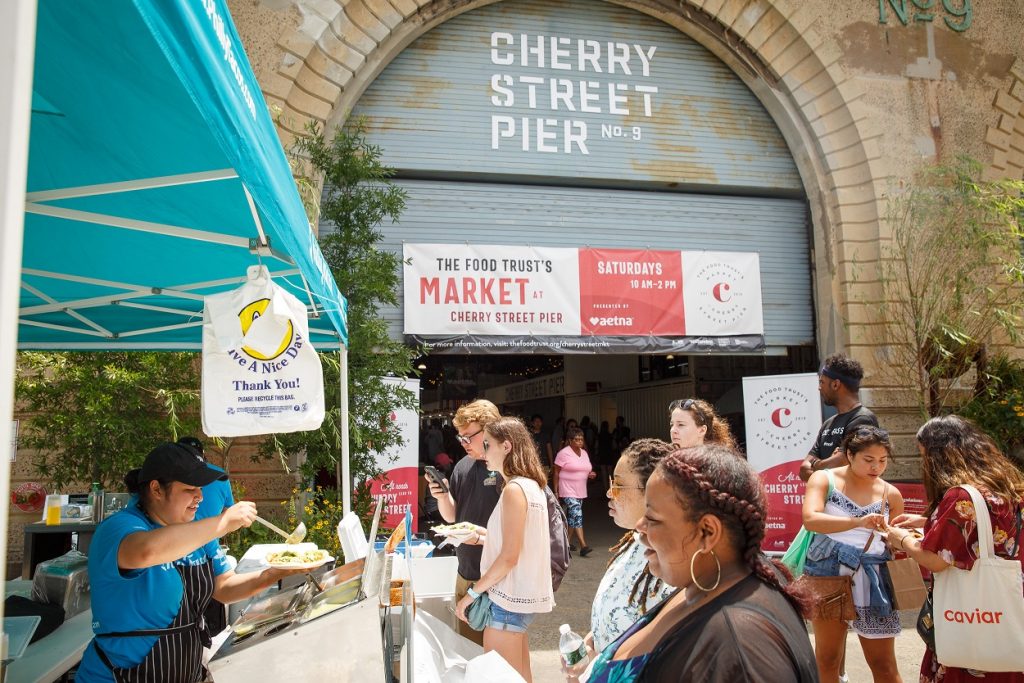 The Food Trusts Market At Cherry Street Pier Presented By Aetna