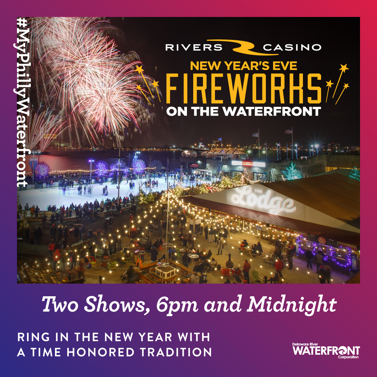 Rivers Casino New Year's Eve Fireworks on the Waterfront » Cherry