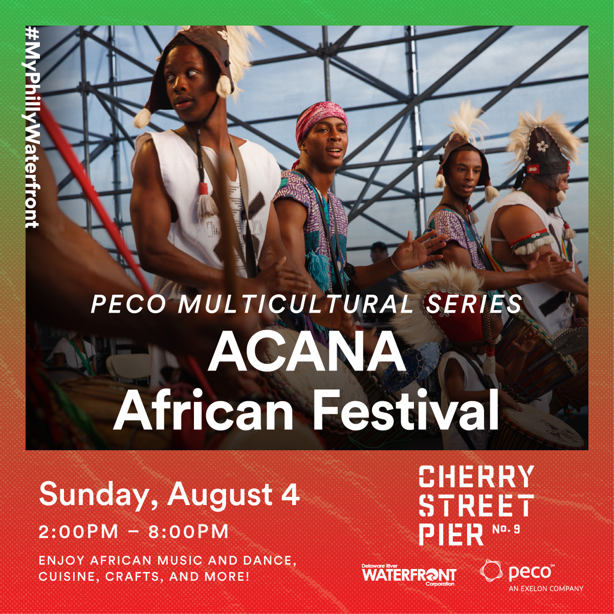 ACANA Festival part of the PECO Multicultural Series » Cherry Street Pier