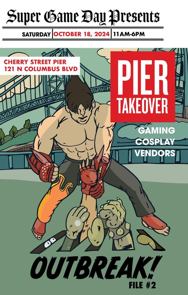 SuperGame Day at Cherry Street Pier