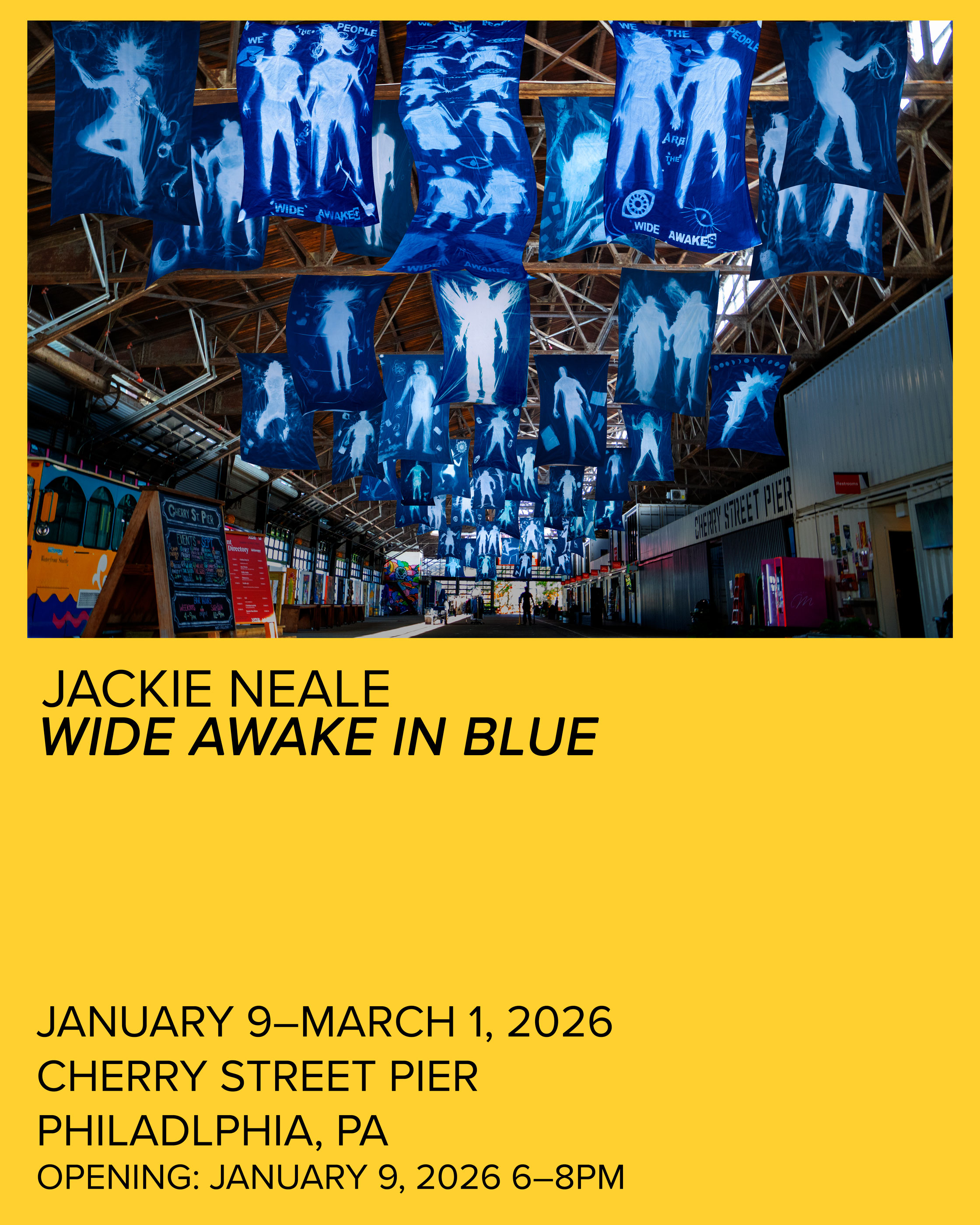 Jackie Neale: Wide Awake In Blue