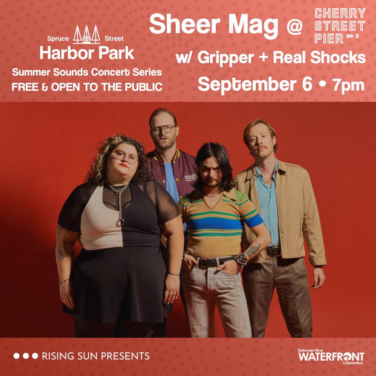 Rising Sun Presents: Sheer Mag with Gripper and Real Shocks